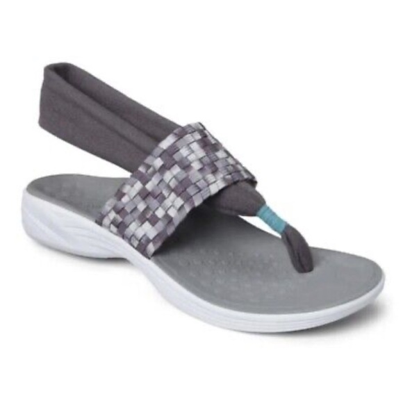 Vionic Shoes - [US8]Vionic Serena Tia Thong Sandals with Woven Strap